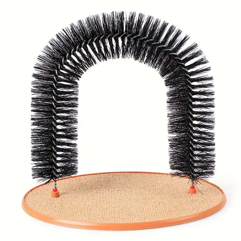 Cat Self-Groomer and Massager Arch - Easy Grooming & Massage for Cats