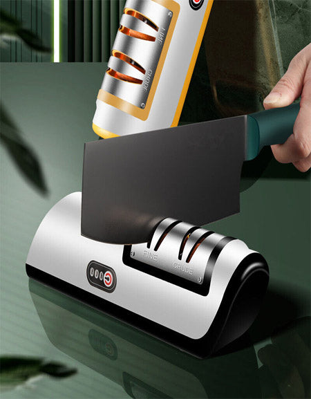 Load image into Gallery viewer, SharpMaster Electric Knife Sharpener: Precision Sharpening for Kitchen Excellence Zydropshipping
