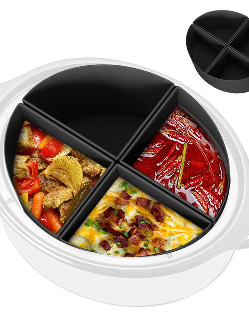 Load image into Gallery viewer, Silicone Slow Cooker Divider Liner - Reusable, Leakproof, Dishwasher Safe Zydropshipping
