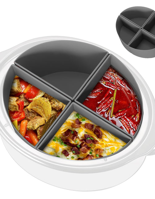 Load image into Gallery viewer, Silicone Slow Cooker Divider Liner - Reusable, Leakproof, Dishwasher Safe Zydropshipping
