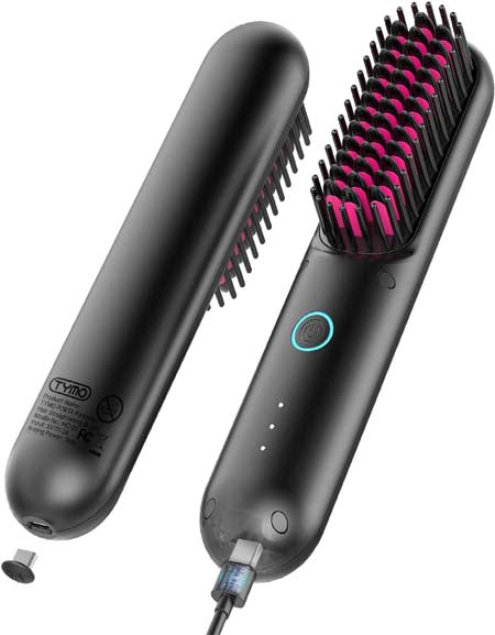 Load image into Gallery viewer, Sleek &amp; Smooth: Unlock Effortless Styling with Our Hair Straightener Brush Zydropshipping
