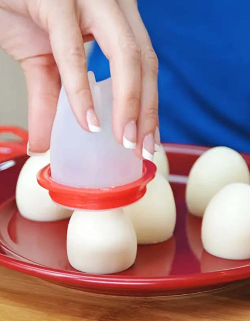 Load image into Gallery viewer, Non-Stick Silicone Egg Poachers - Perfectly Cooked Eggs
