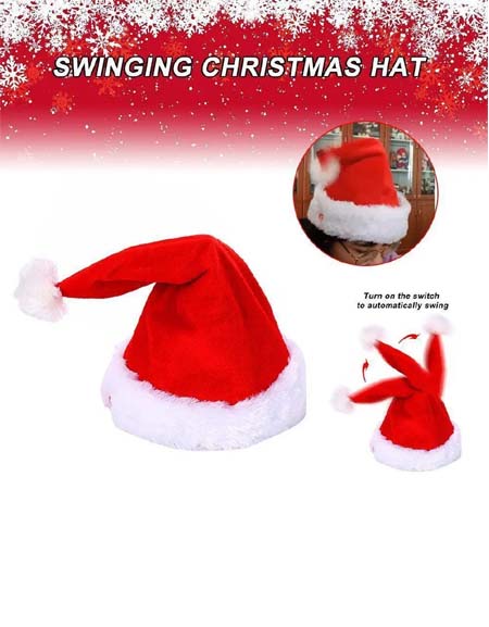 SparkJoy XmasTech 2024: Festive Electric Christmas Hats for Holiday Cheer Zydropshipping