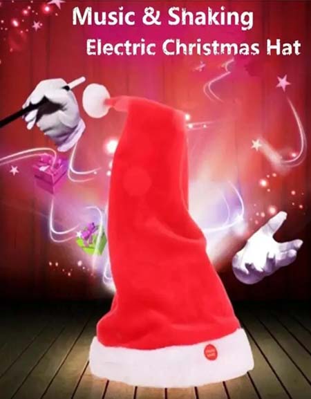 Load image into Gallery viewer, SparkJoy XmasTech 2024: Festive Electric Christmas Hats for Holiday Cheer Zydropshipping
