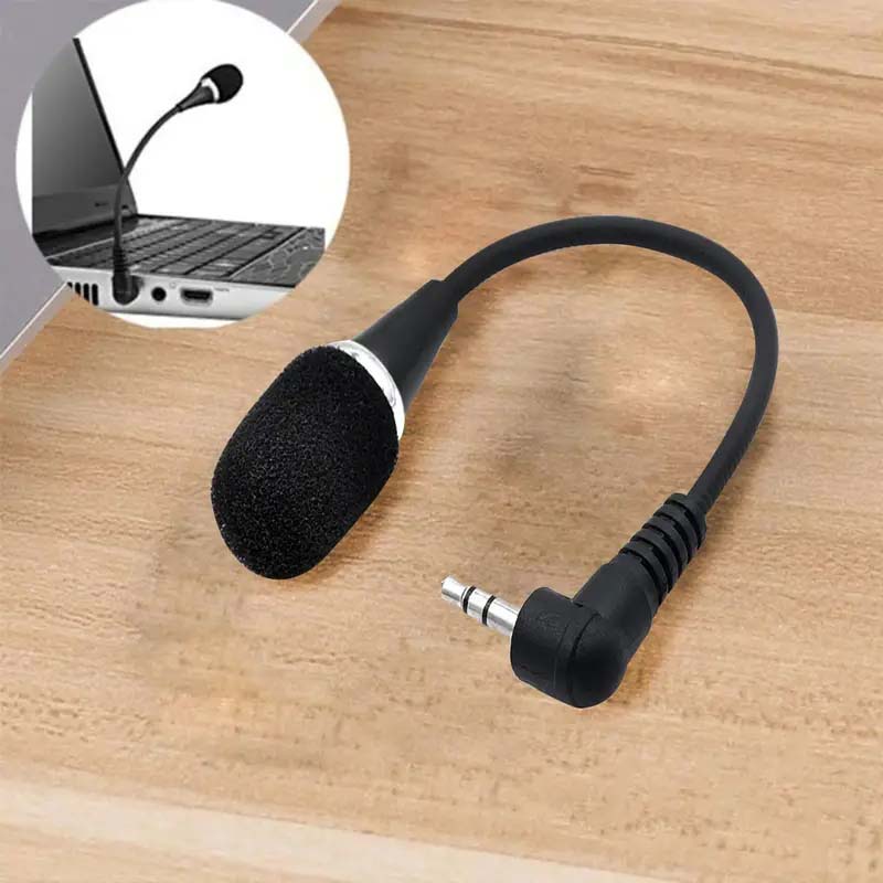 Universal Stereo Microphone - Crystal Clear, Omnidirectional Sound for PC, Mobile & Laptop