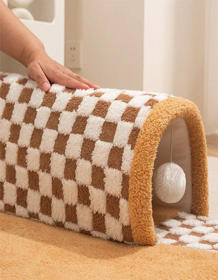 Load image into Gallery viewer, Tunnel Bed for Pets - Cozy and Secure Resting Space for Your Furry Friend Zydropshipping
