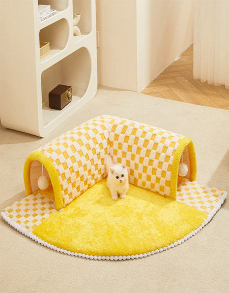 Load image into Gallery viewer, Tunnel Bed for Pets - Cozy and Secure Resting Space for Your Furry Friend Zydropshipping
