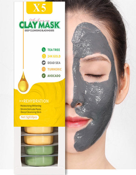 Turmeric smear cleansing mask clay Mask. Zydropshipping