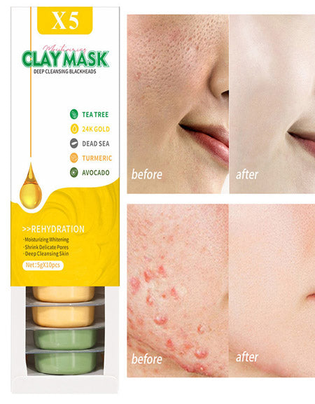 Load image into Gallery viewer, Turmeric smear cleansing mask clay Mask. Zydropshipping
