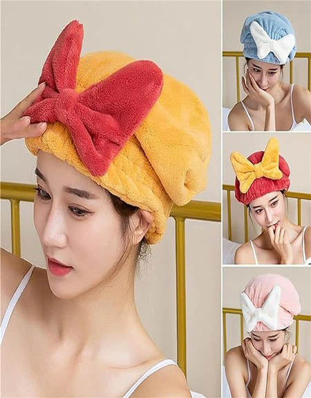 Load image into Gallery viewer, Ultra-Absorbent Hair Towel: Quick-Dry Comfort for Effortless Hair Care Zydropshipping
