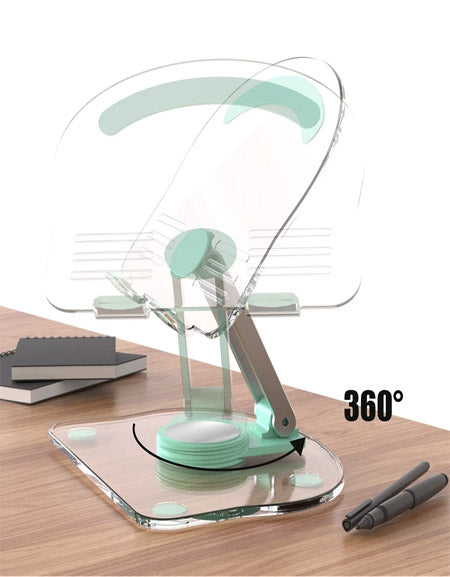Versatile Acrylic Stand: Ideal for Books, Phones, and Study Materials. Zydropshipping