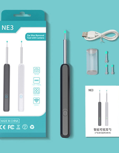 Load image into Gallery viewer, WiFi Ear Spoon USB 1080P HD Otoscope Ear Cleaner with Mirror Endoscope. Zydropshipping
