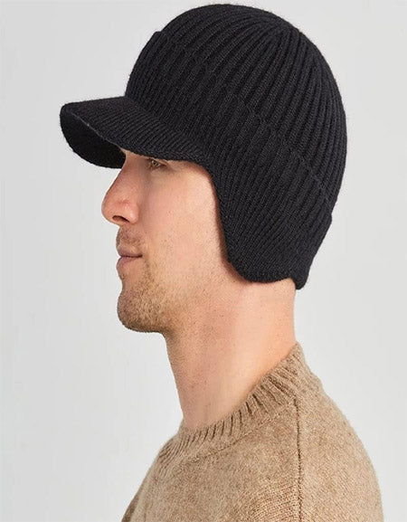 Load image into Gallery viewer, Winter Warm Knitted Ear Protection Cap Zydropshipping
