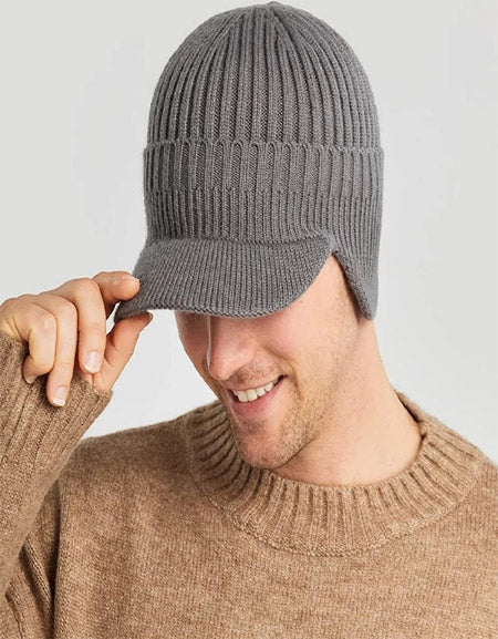 Winter Warm Knitted Ear Protection Cap Zydropshipping