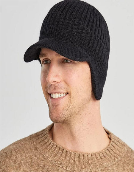 Load image into Gallery viewer, Winter Warm Knitted Ear Protection Cap Zydropshipping
