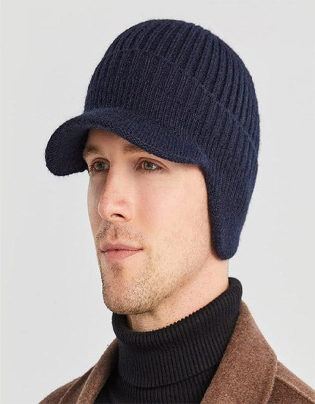 Load image into Gallery viewer, Winter Warm Knitted Ear Protection Cap Zydropshipping
