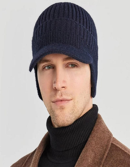 Winter Warm Knitted Ear Protection Cap Zydropshipping