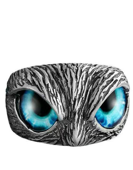 Wisdom's Emblem: Sterling Silver Owl Ring Zydropshipping
