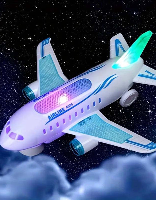 Load image into Gallery viewer, Kids&#39; Electric Airplane Toy with Lights &amp; Music – Ages 3-6
