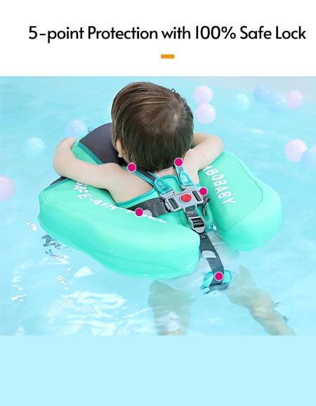 Load image into Gallery viewer, Adium Non-Baby Float: Innovative Infant Lying Swimming Ring for 0-3 Months Pool Swim Training
