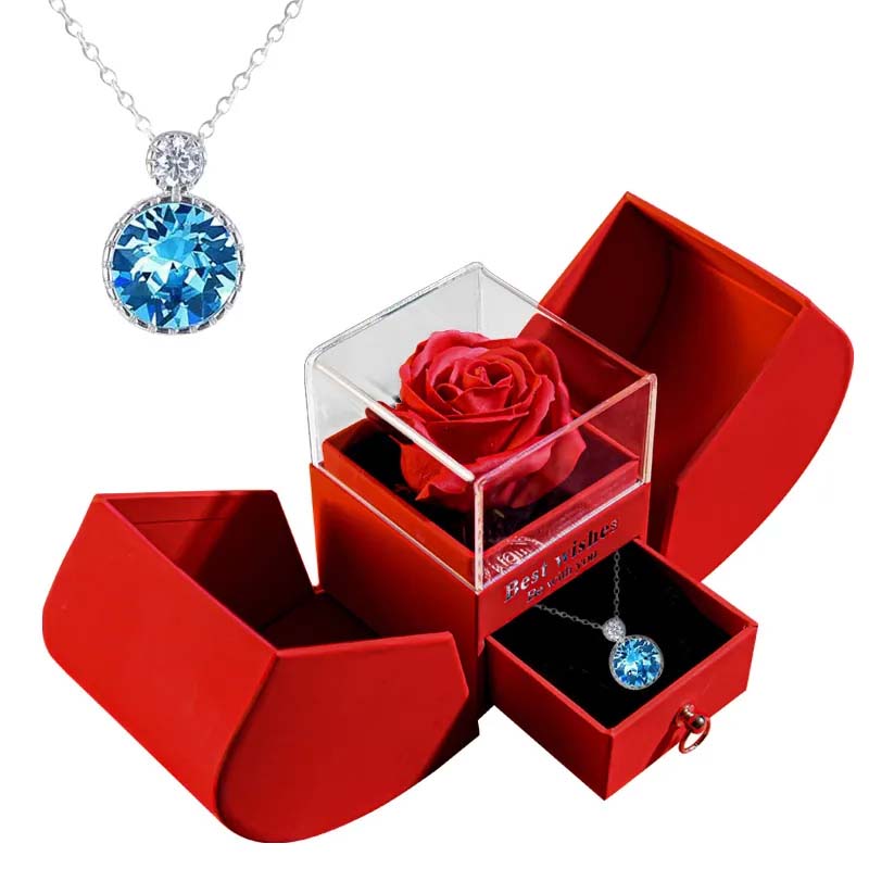 Jewelry Box - Perfect Birthday Gift (Necklace Not Included)