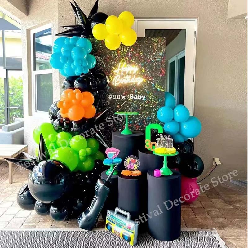 Colorful Water Drop & Star Foil Balloons | Perfect for Parties 🎉🎈