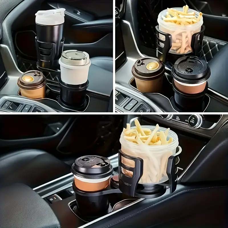 Multifunctional Dual Cup Holder for Cars