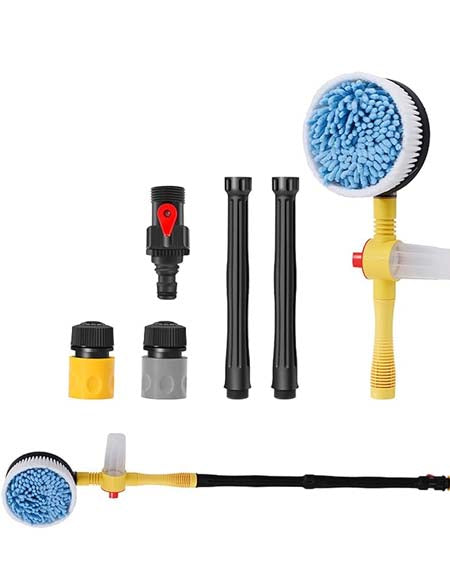 Load image into Gallery viewer, Automatic Spin Car Wash Brush: Rotary Washing Kit for Cars &amp; Trucks
