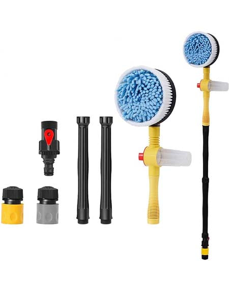 Load image into Gallery viewer, Automatic Spin Car Wash Brush: Rotary Washing Kit for Cars &amp; Trucks
