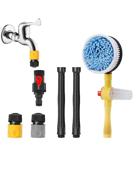 Load image into Gallery viewer, Automatic Spin Car Wash Brush: Rotary Washing Kit for Cars &amp; Trucks
