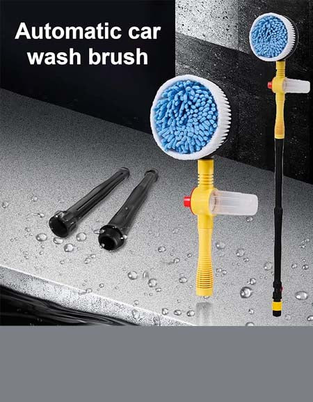 Load image into Gallery viewer, Automatic Spin Car Wash Brush: Rotary Washing Kit for Cars &amp; Trucks
