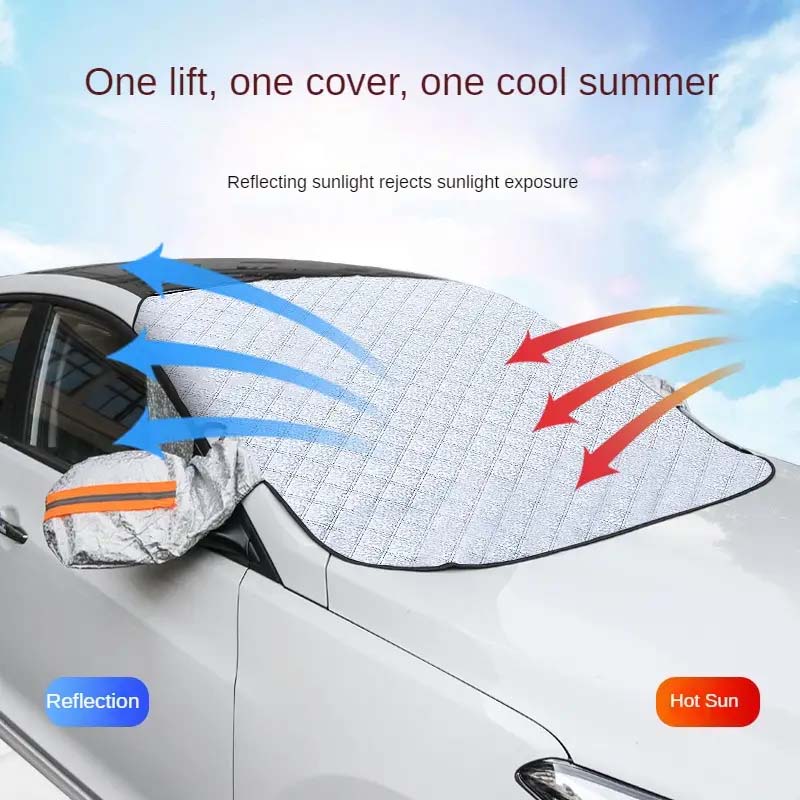 Multi-Function Car Windshield Cover – All-Season Protection & Easy Install