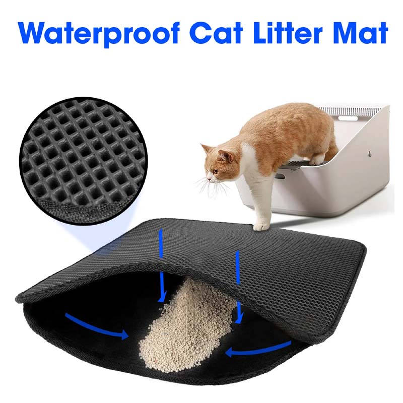 GOATYGOATY® Waterproof Double-Layer Cat Litter Mat