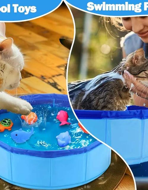 Load image into Gallery viewer, Interactive Cat Water Play Pool with Floating Toys
