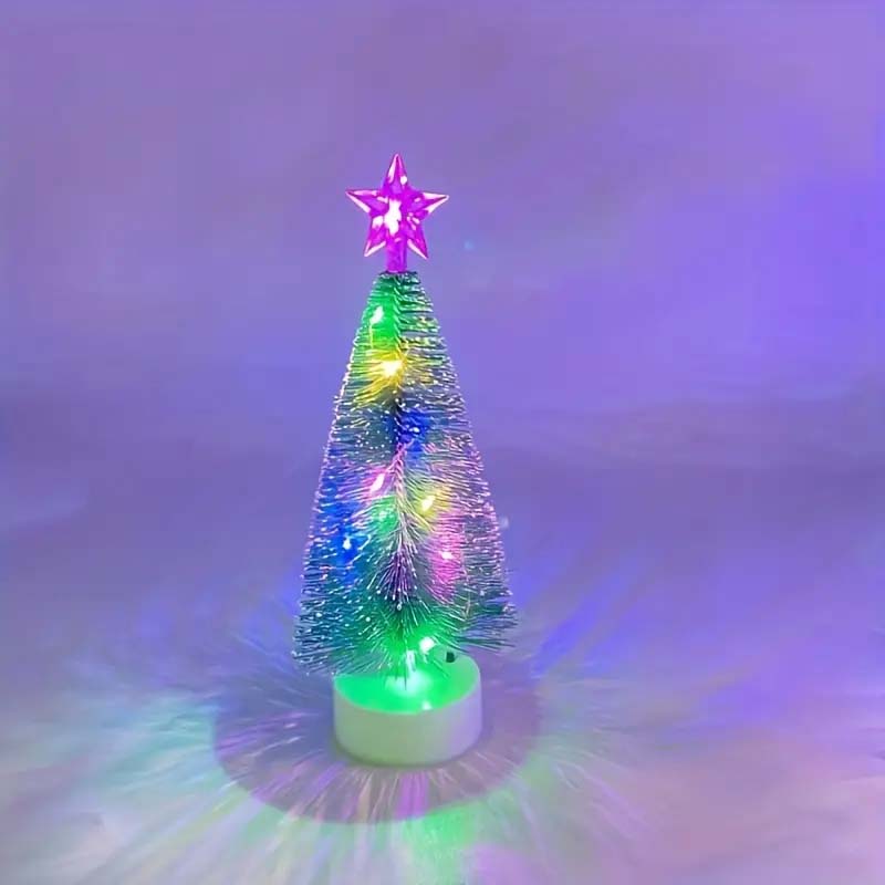 3-Piece LED Copper Wire Christmas Tree Set - Large, Medium, Small