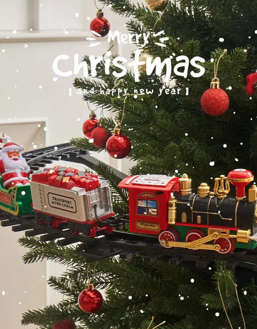 Load image into Gallery viewer, Electric Christmas Train Set | Perfect Holiday Decor &amp; Gifts
