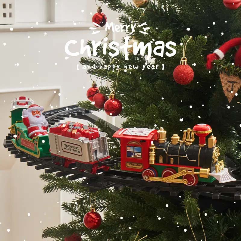 Electric Christmas Train Set | Perfect Holiday Decor & Gifts