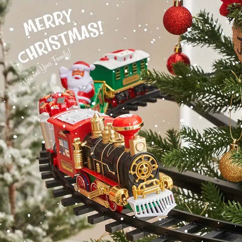 Electric Christmas Train Set | Perfect Holiday Decor & Gifts