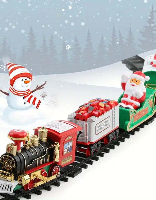 Load image into Gallery viewer, Electric Christmas Train Set | Perfect Holiday Decor &amp; Gifts
