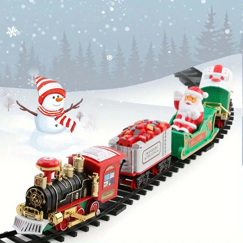 Electric Christmas Train Set | Perfect Holiday Decor & Gifts