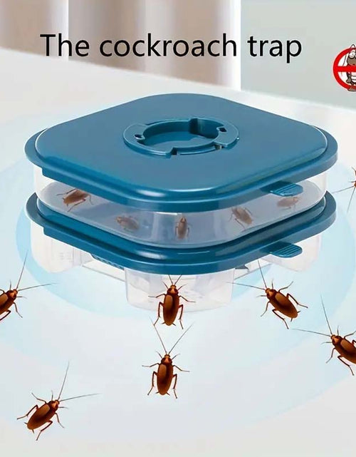 Load image into Gallery viewer, Eco-Friendly Reusable Cockroach Trap - Bait-Free Insect Catcher
