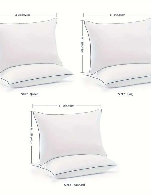 Load image into Gallery viewer, Luxury Cooling Bed Pillow - Hotel Quality, 3D Microfiber, Breathable Cover
