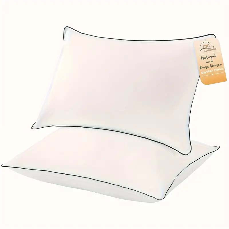 Luxury Cooling Bed Pillow - Hotel Quality, 3D Microfiber, Breathable Cover