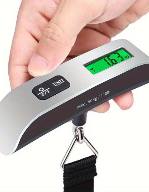 Load image into Gallery viewer, Digital Luggage Scale 110Lb/50Kg - Portable, Battery-Powered, LCD Display
