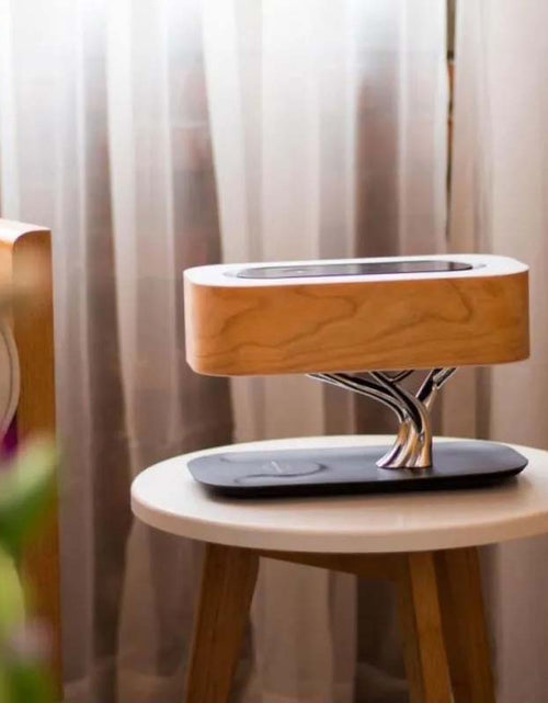 Load image into Gallery viewer, Creative Tree Light Lamp – Bluetooth Speaker &amp; Wireless Charger
