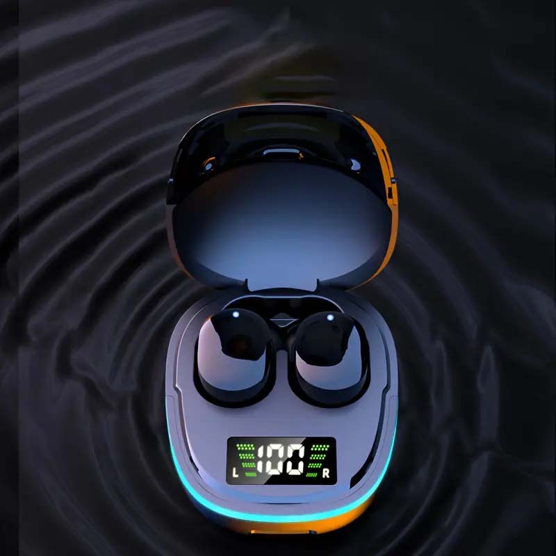 2024 Wireless Earbuds - Touch Control, LED Display, Sweat-Resistant for Music & Gaming