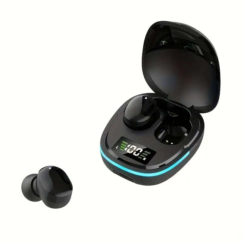 2024 Wireless Earbuds - Touch Control, LED Display, Sweat-Resistant for Music & Gaming