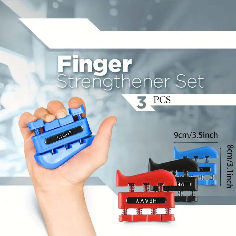 Finger Strengthener - Hand & Forearm Exerciser for Musicians, Climbers & Therapy 💪🎸