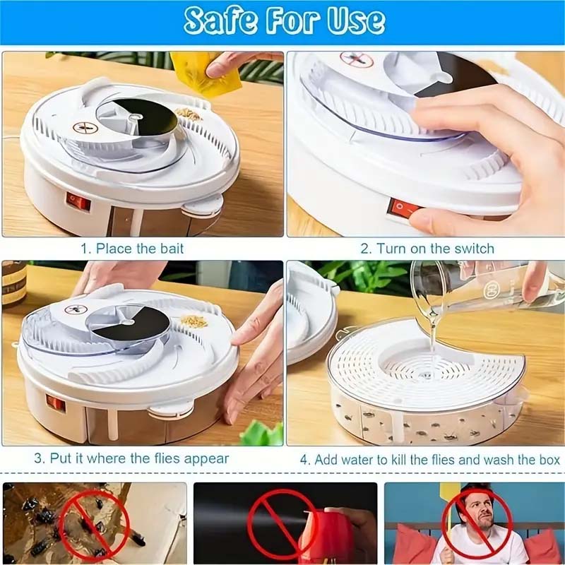 USB Electric Fly Trap – Indoor Insect Catcher