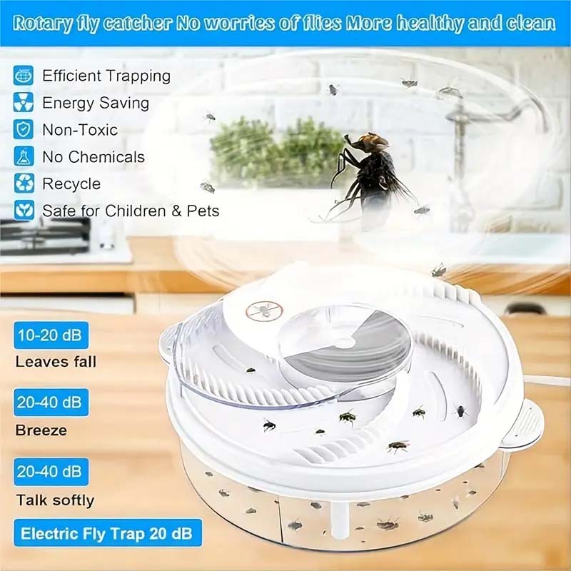 USB Electric Fly Trap – Indoor Insect Catcher